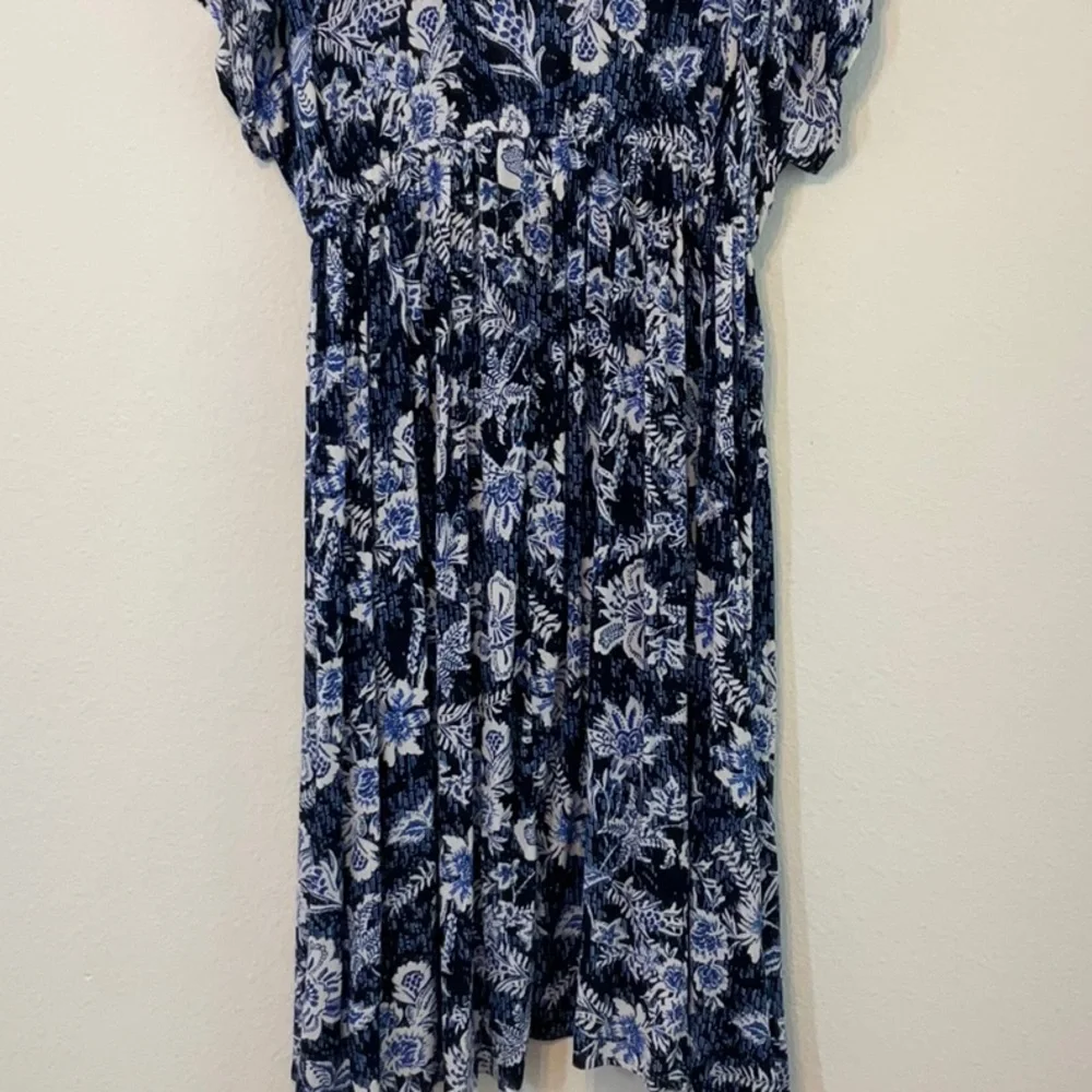 Torrid Swim Cover Up Size 14/16 Torrid size 1 / 2 Navy Black White Blue - Picture 6 of 12